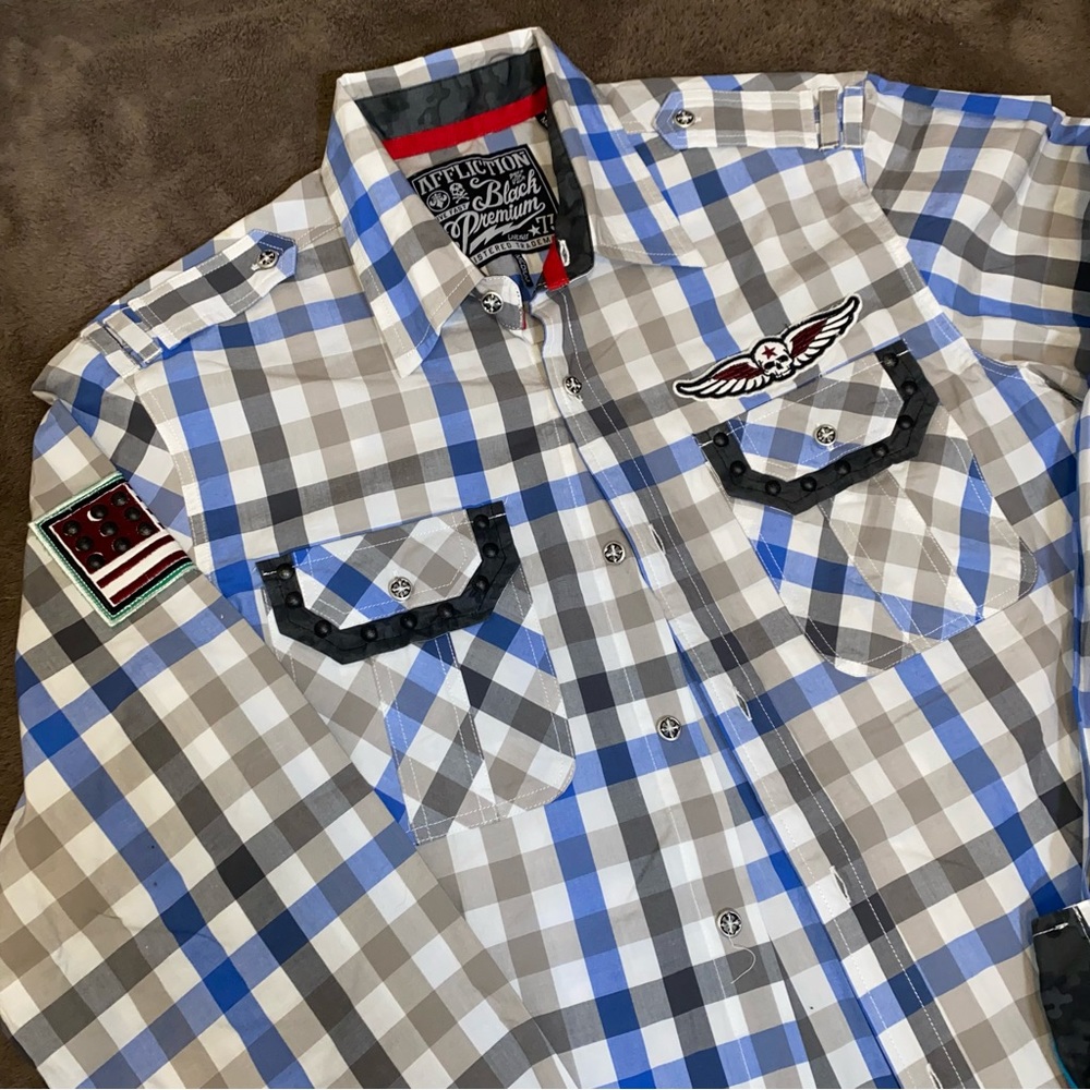 Affliction Button Down - image 1